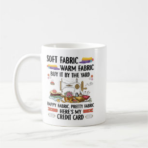 Lustigt Quilting Sewing Ord Gift for Quilters Kaffemugg