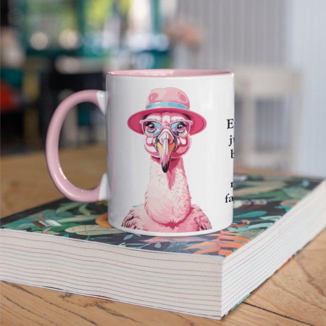 Lustigt råd från en Flamingo Mugg (Skapare uppladdad)