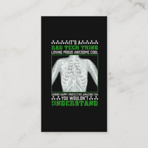 Lustigt Rad Tech Joke X-ray Radiologic Humor Visitkort
