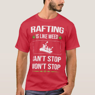 Lustigt raster radering av rälsförhöjning t shirt
