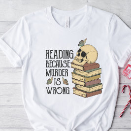 Lustigt Reading T-shirt, Bok Älskare Shirt T Shirt