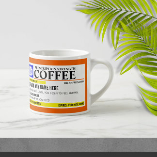 Lustigt recept 6oz. Espresso Mugg Espressomugg