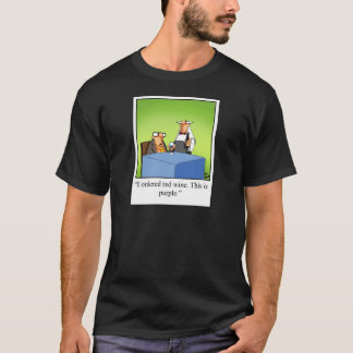Lustigt Red Vin Tecknad Gift! Tröja