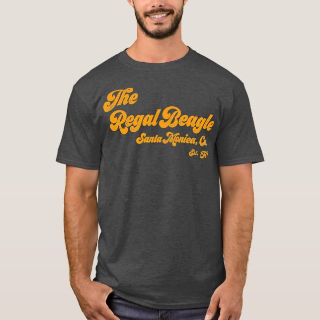 Lustigt Regal Beagle Company Sitcom 70s 80s T Shirt (Framsida)