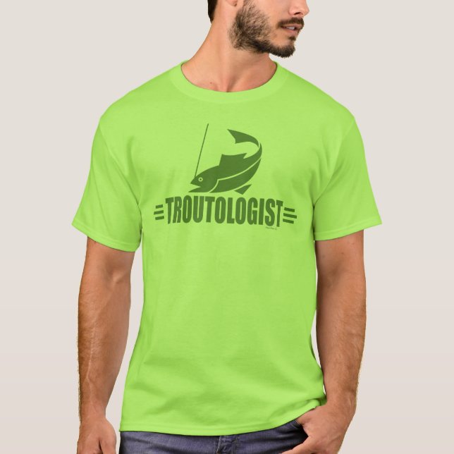 Lustigt regnbågsfiske t-shirt (Framsida)