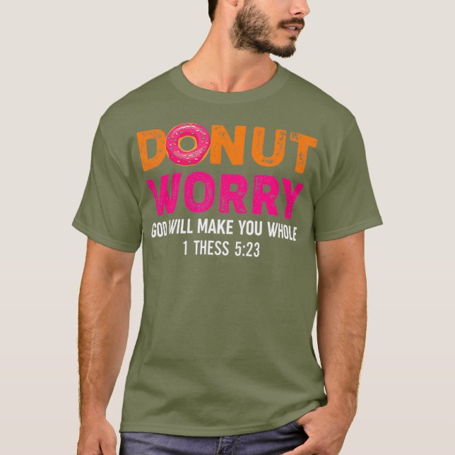 Lustigt Religiösa... Gud kan göra dig. T Shirt (Framsida)