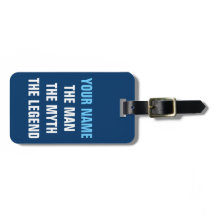 Lustigt resgodsbagagemärke | Den manliga myten