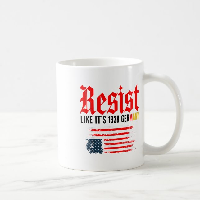 Lustigt resterande citattecken kvarstår som 1938 å kaffemugg (Höger)