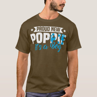 Lustigt Retro Proud New Poppie Det är en Gender. T Shirt
