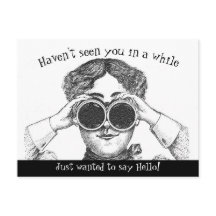 Lustigt Retro ville bara säga Hej