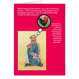 Lustigt Risqué Humor Joke Valentindagskort Hälsningskort