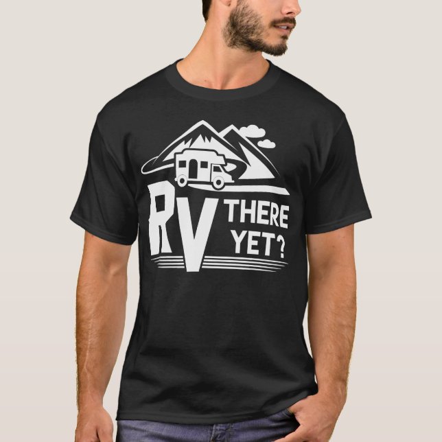 Lustigt Roadtrip Travel Rv dit än Camping T Shirt (Framsida)
