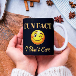 Lustigt Roligt Jag bryr mig inte Kaffemugg