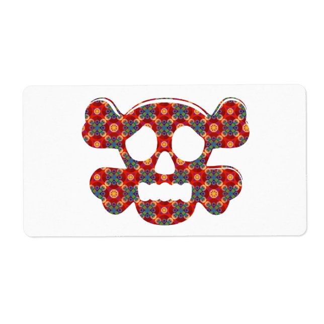 Lustigt, roligt skalle fraktsedel (Framsidan)