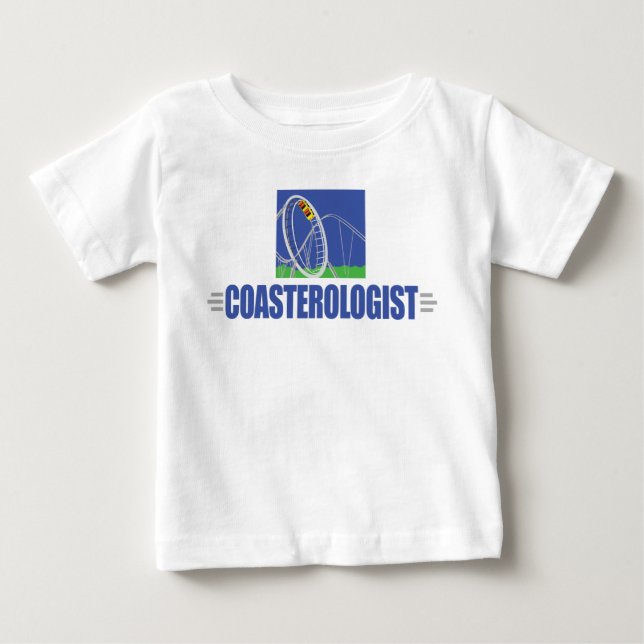 Lustigt roller Underlägg Tee Shirt (Framsida)