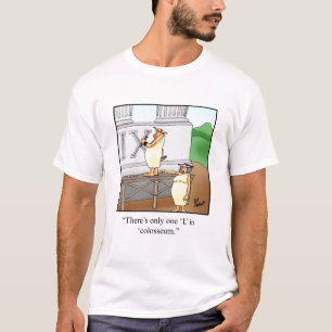 Lustigt romersk Humor Tee Shirt