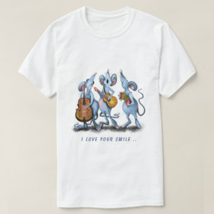 Lustigt romskt musband - lägg till din text t shirt