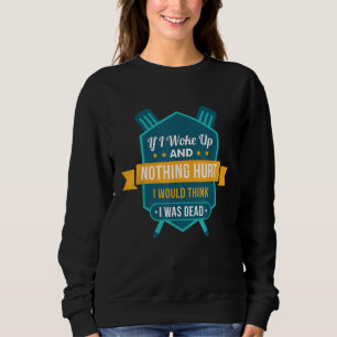 Lustigt roterande besättning om jag vaknar och ing t shirt