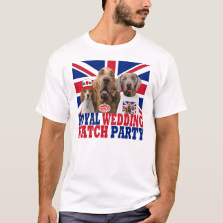 Lustigt Royal Bröllop Watch Party T-shirt