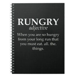 Lustigt Running Gifts-Springer Say Marathon Quote Anteckningsbok