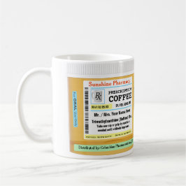 Lustigt RX-recept Kaffemugg