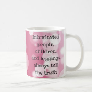 Lustigt, säg alltid sanningen kaffemugg