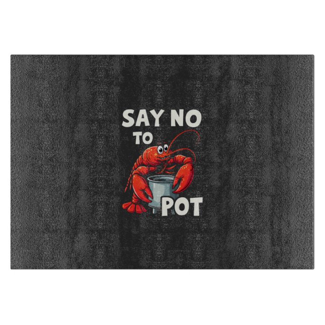 Lustigt säg nej till Pot med Crab Lobster (Framsidan)