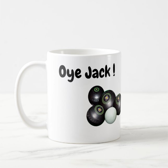 Lustigt saknade Gräsmatta Bowls, kaffe Mugg (Vänster)