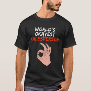 Lustigt Salesman Salesman Salesher Gift T Shirt
