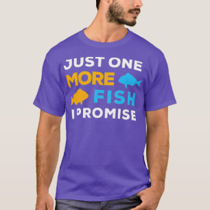 Lustigt Saltwater Aquarium Joke Bara en fisk till T Shirt