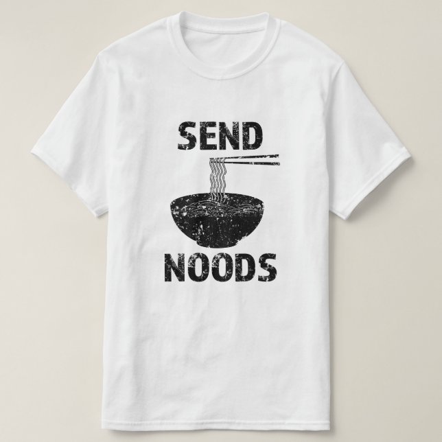 Lustigt Sänd Noods, rolig fejd som säger skjorta Tröja (Design framsida)