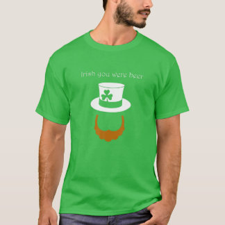 Lustigt Sankt Patrick-dagen - irländare du var öl T Shirt