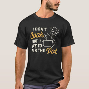 Lustigt Sarcasm Humor.. Jag kokar inte, men jag gi T Shirt