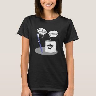Lustigt Sarcasm, jag hatar min Verkligen Tothbrush T Shirt