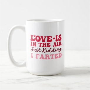 Lustigt Sarcastic Anti alla hjärtans dag Ssticknin Kaffemugg