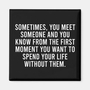 Lustigt Sarcastic Introvert Humor Sstickande Magnet