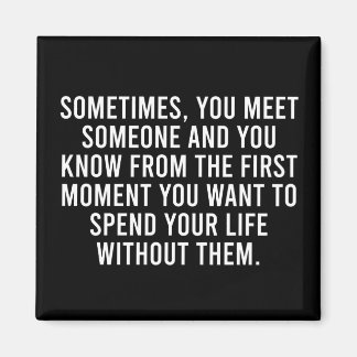 Lustigt Sarcastic Introvert Humor Sstickande Magnet