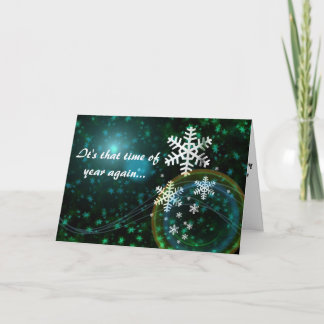 Lustigt Sarcastic Political Correct julkort Helgkort