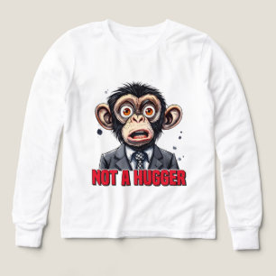 Lustigt sarkasm kramare ord konst av apa t shirt