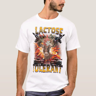 Lustigt Sarkastic Humor Quote-idé,Laktostolerant T Shirt