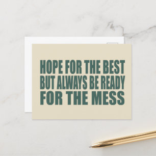 Lustigt sarkastiskt citat av berömden ord helg vykort