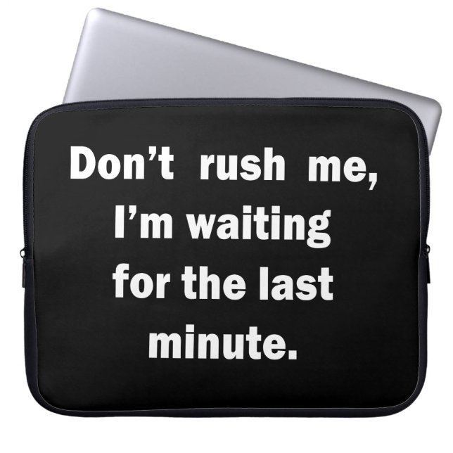 Lustigt sarkastiskt citat av berömden ord laptop fodral (Framsidan)