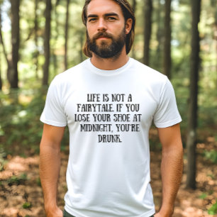 Lustigt sarkastiskt citat av berömden ord t shirt
