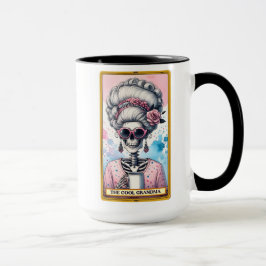 Lustigt/Sarkastiskt Tarot Card/Coola Grandma Mugg