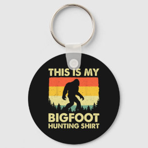 Lustigt Sasquatch tror att det här är min stora ja Nyckelring