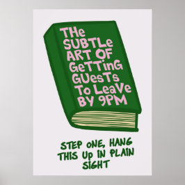 Lustigt sätt att avsluta Party Poster