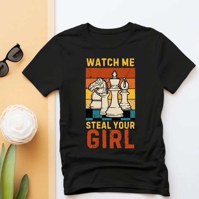 Lustigt schackspel, plågad grunge humor knight t shirt (Skapare uppladdad)