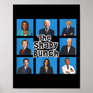 Lustigt Shady Bunch 2024 Poster