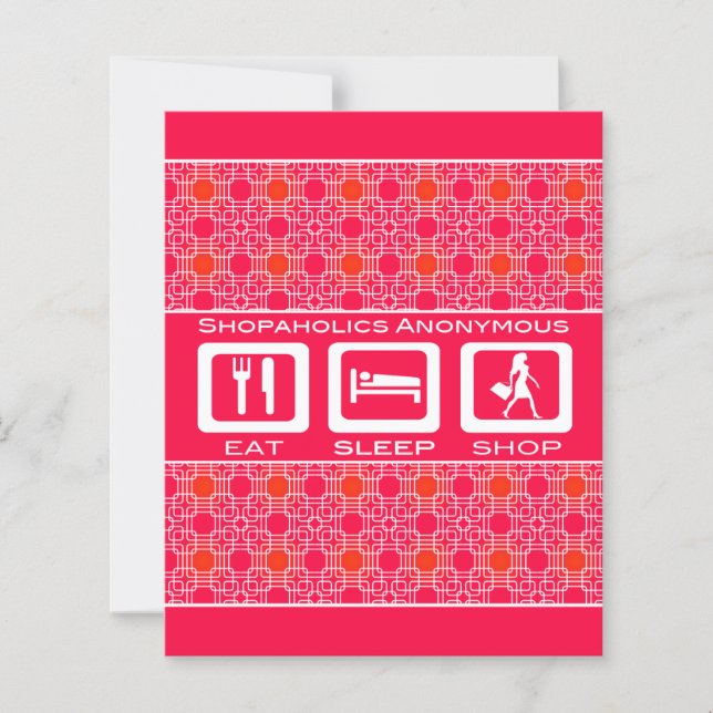 Lustigt ShopahohamGirl's Helg Resa-inbjudan (Framsida)