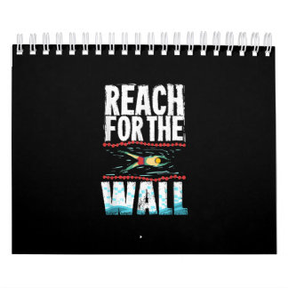 Lustigt simmande gåva en simmande Idrottsman Kalender